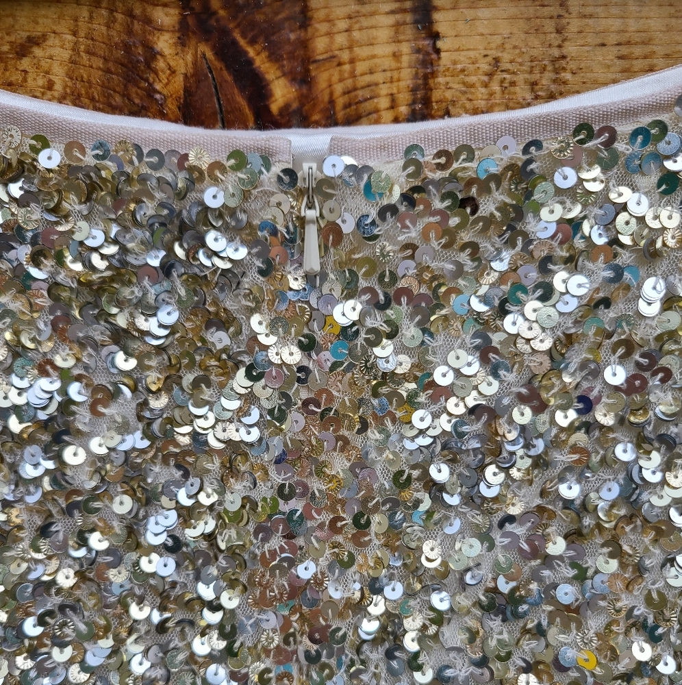 White House Black Market Sequin Skirt - Picture 4 of 7